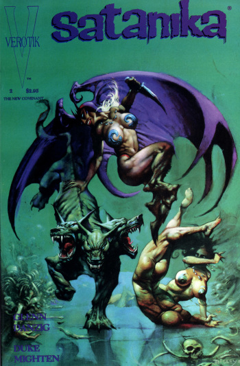 Satanika #2 cover