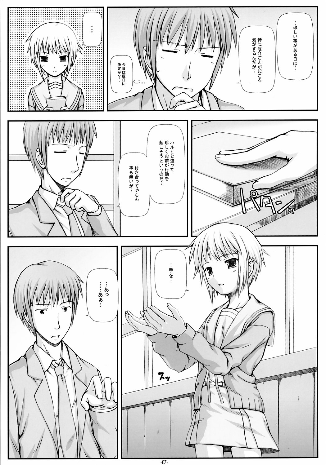 NOS vol. 2 Nagato Yuki de Ooini Mousou Suru Tame no Shisaku Jikken Hon page 6 full