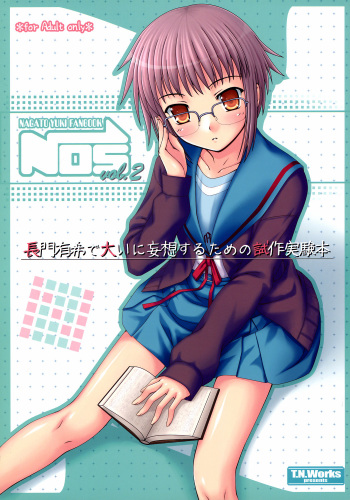 NOS vol. 2 Nagato Yuki de Ooini Mousou Suru Tame no Shisaku Jikken Hon cover