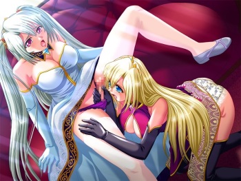 Hime Dorei ～Mesu e to Ochiyuku Futago no Oujo ～ cover
