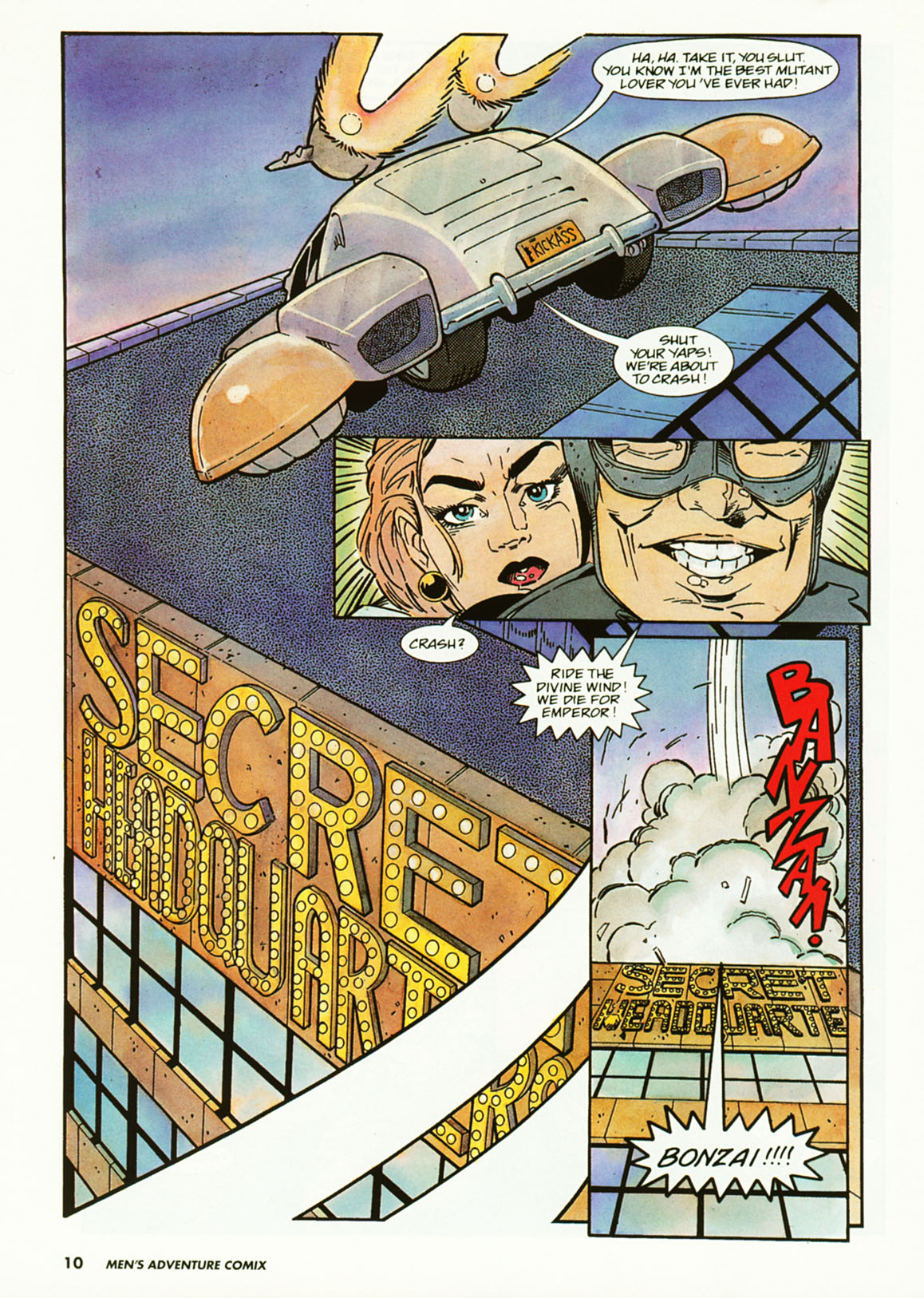 Penthouse Mens Adventure Comix #4 page 10 full