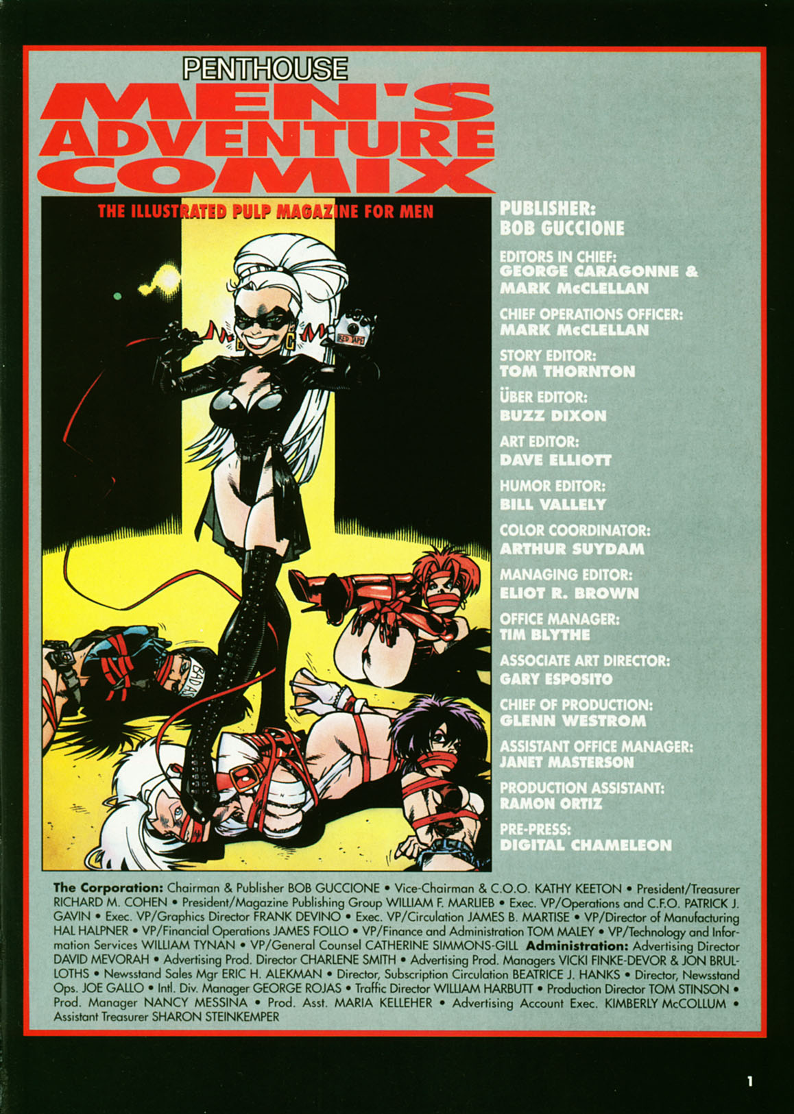 Penthouse Mens Adventure Comix #4 page 2 full