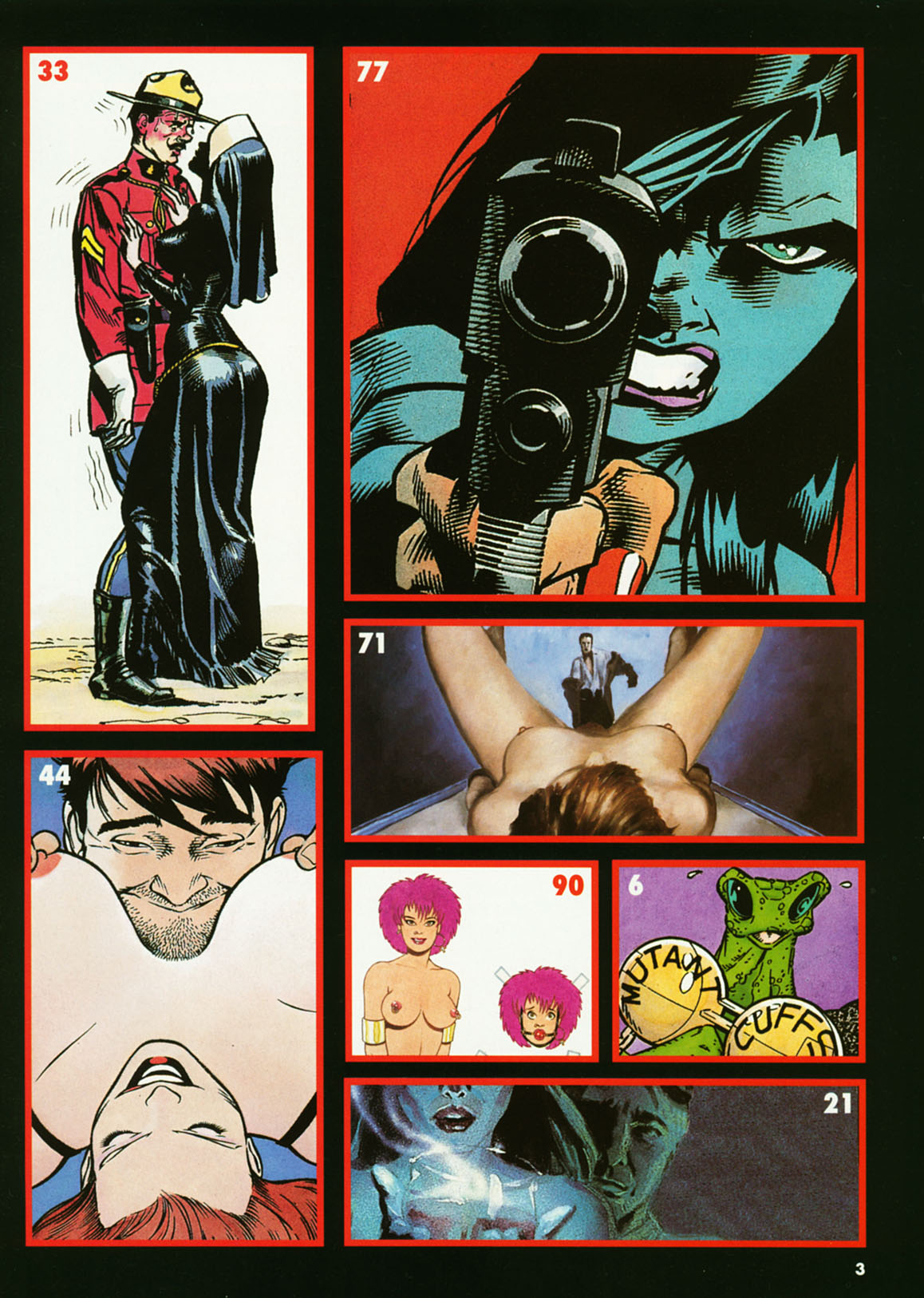 Penthouse Mens Adventure Comix #4 page 4 full