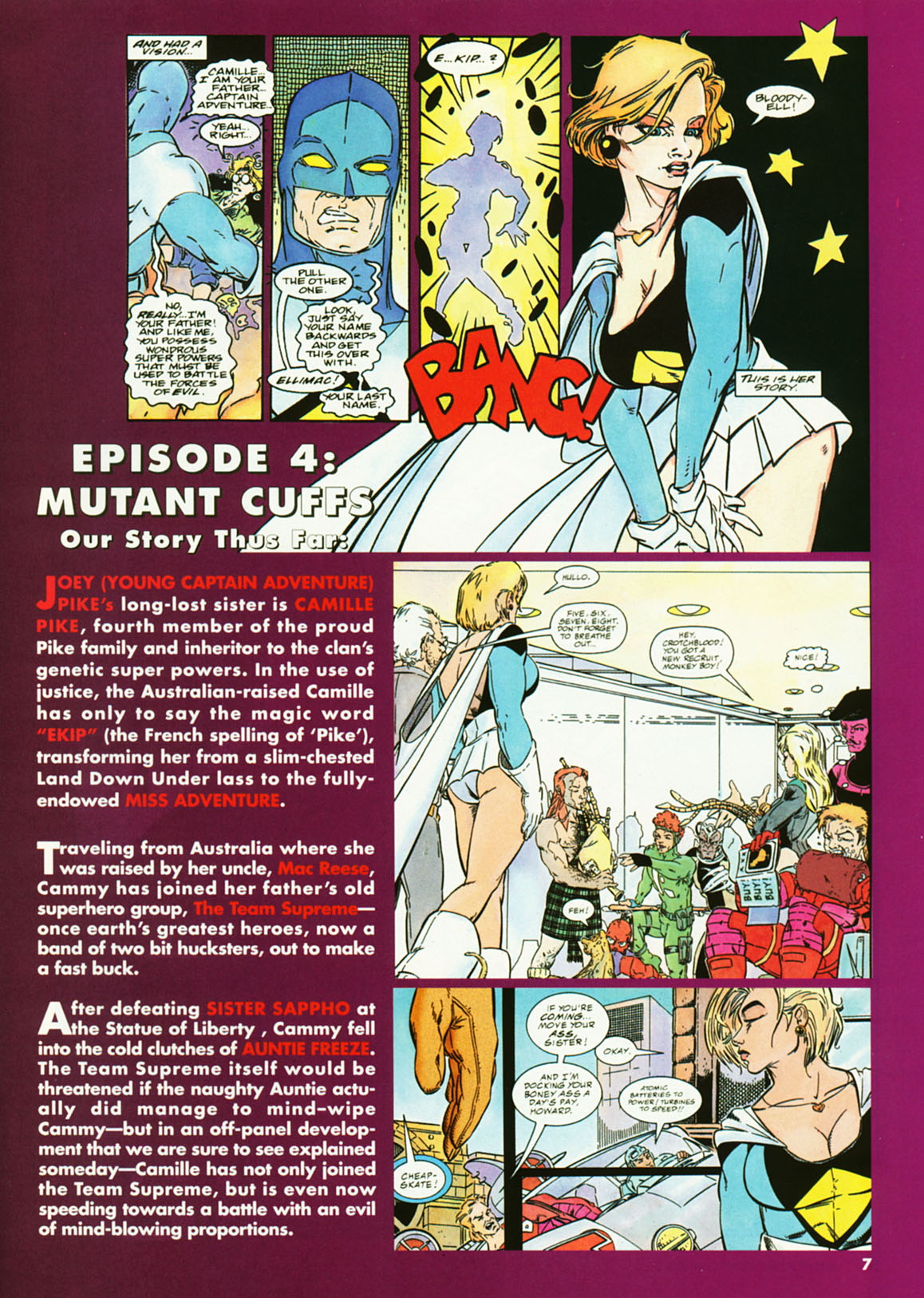 Penthouse Mens Adventure Comix #4 page 7 full