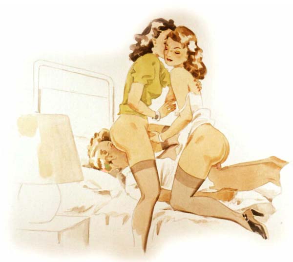 Erotic Postcard Collection page 8 full
