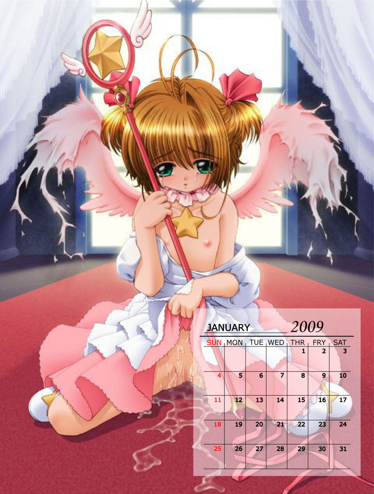 card captor sakura henati calendar 2009 for certified sakuraphiles out there page 1 full