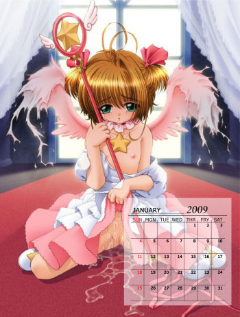 card captor sakura henati calendar 2009 for certified sakuraphiles out there cover