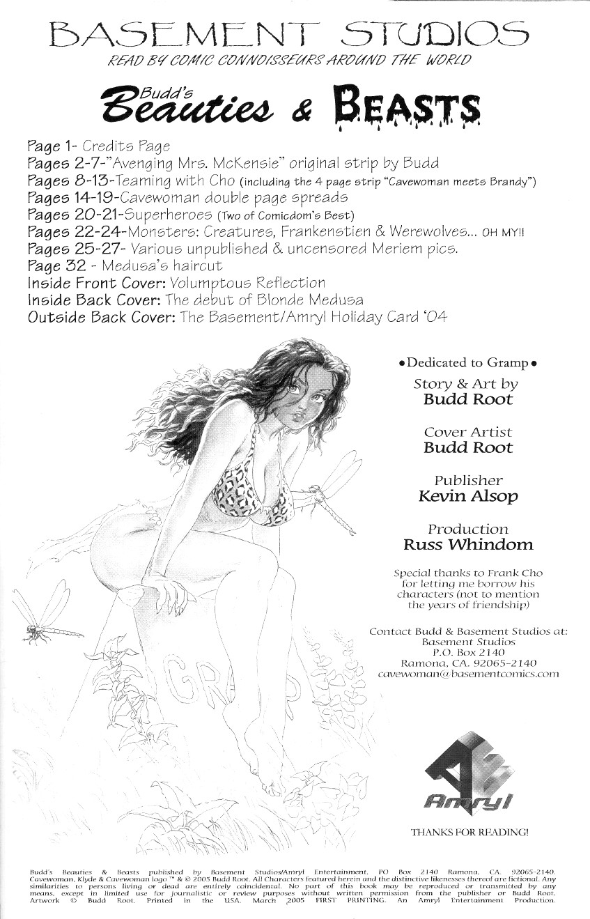Budd's Beauties &amp; Beast page 3 full
