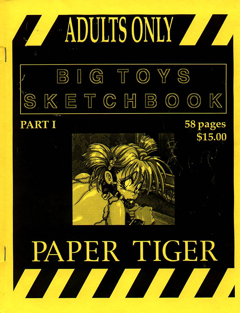 Big Toys Sketchbook page 1 full