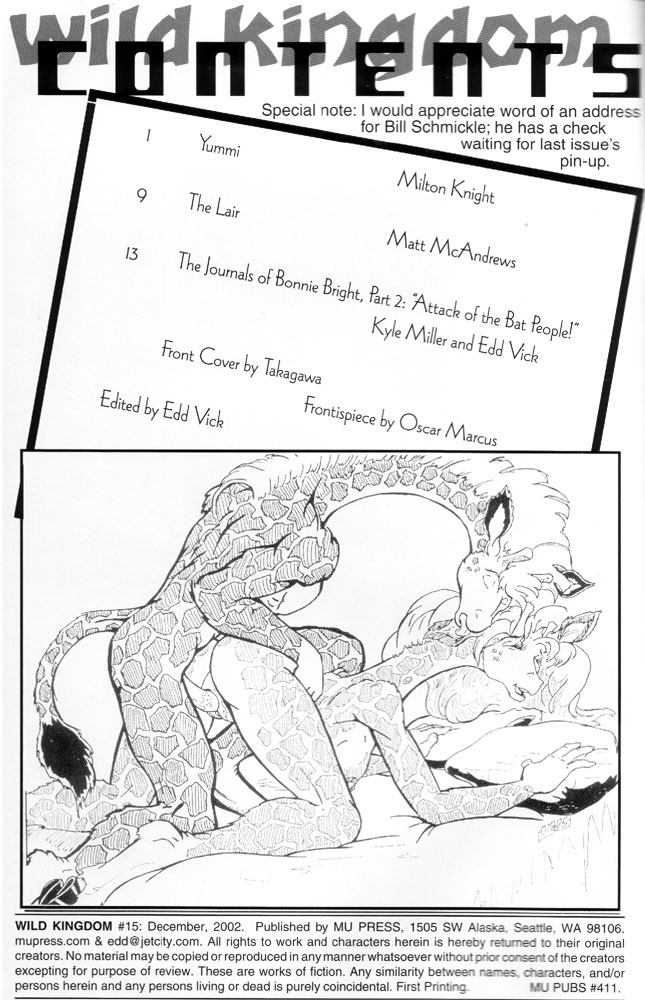 Wild Kingdom 15 page 2 full