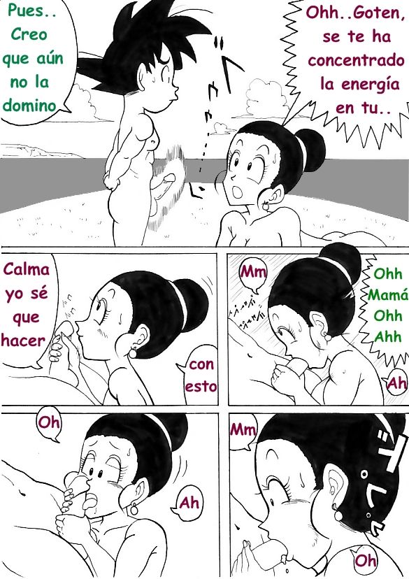Chichi y Goten Entrenan page 6 full