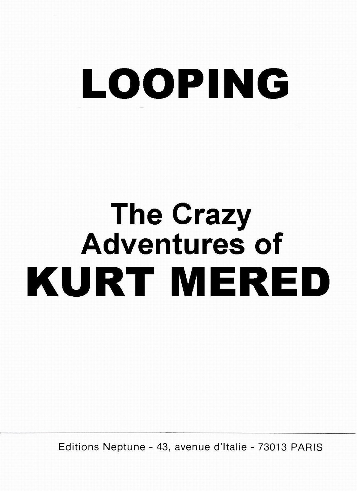 The Crazy Adventures of Kurt Mered page 2 full