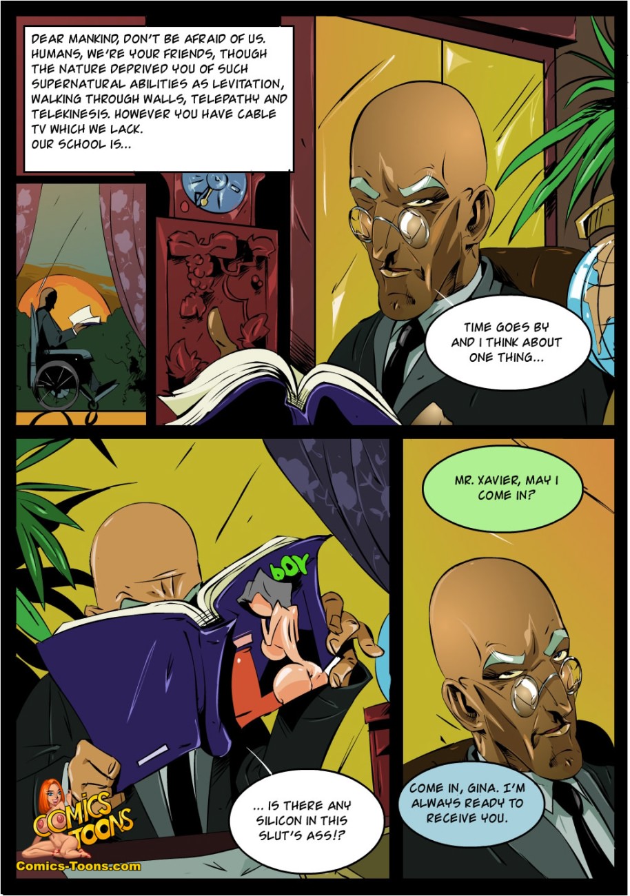 X-Men page 1 full