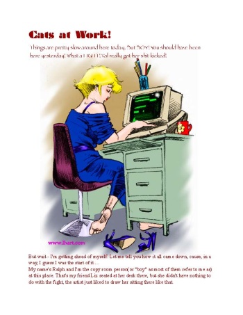 Cats at Work! cover