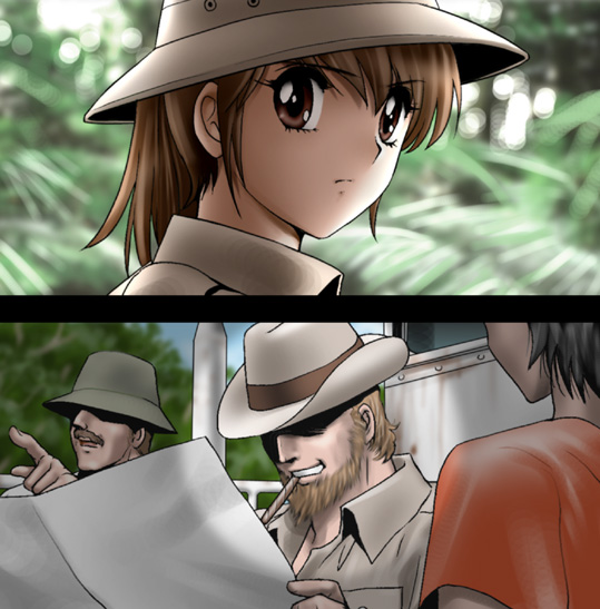 D-2Girls - Jungle Girl page 9 full