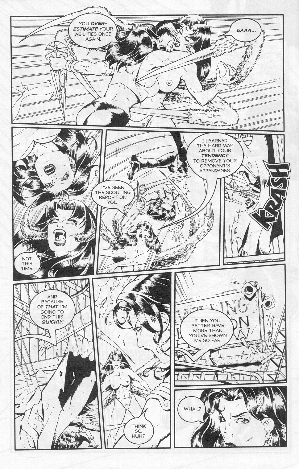 Pandora / Widow #1: Arachnephobia page 10 full
