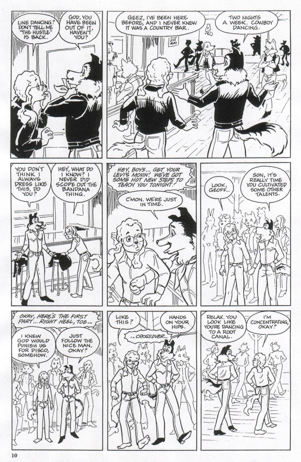 Omaha the Cat Dancer - Volume #6 page 10 full