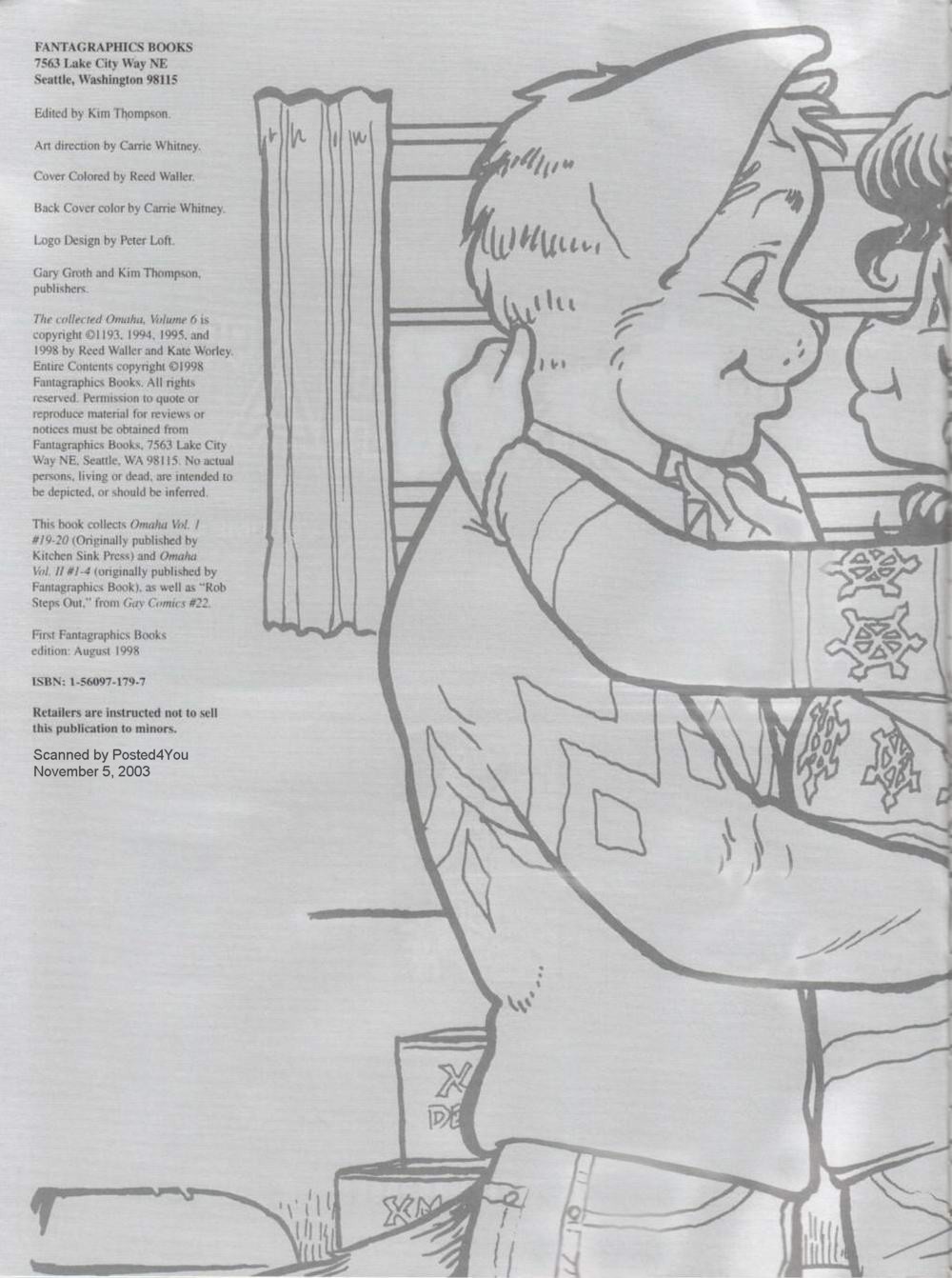 Omaha the Cat Dancer - Volume #6 page 4 full