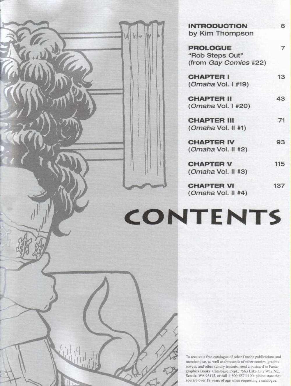 Omaha the Cat Dancer - Volume #6 page 5 full