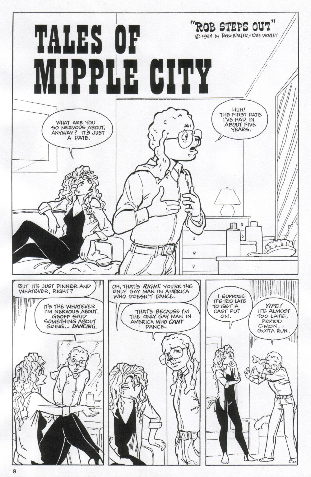 Omaha the Cat Dancer - Volume #6 page 8 full