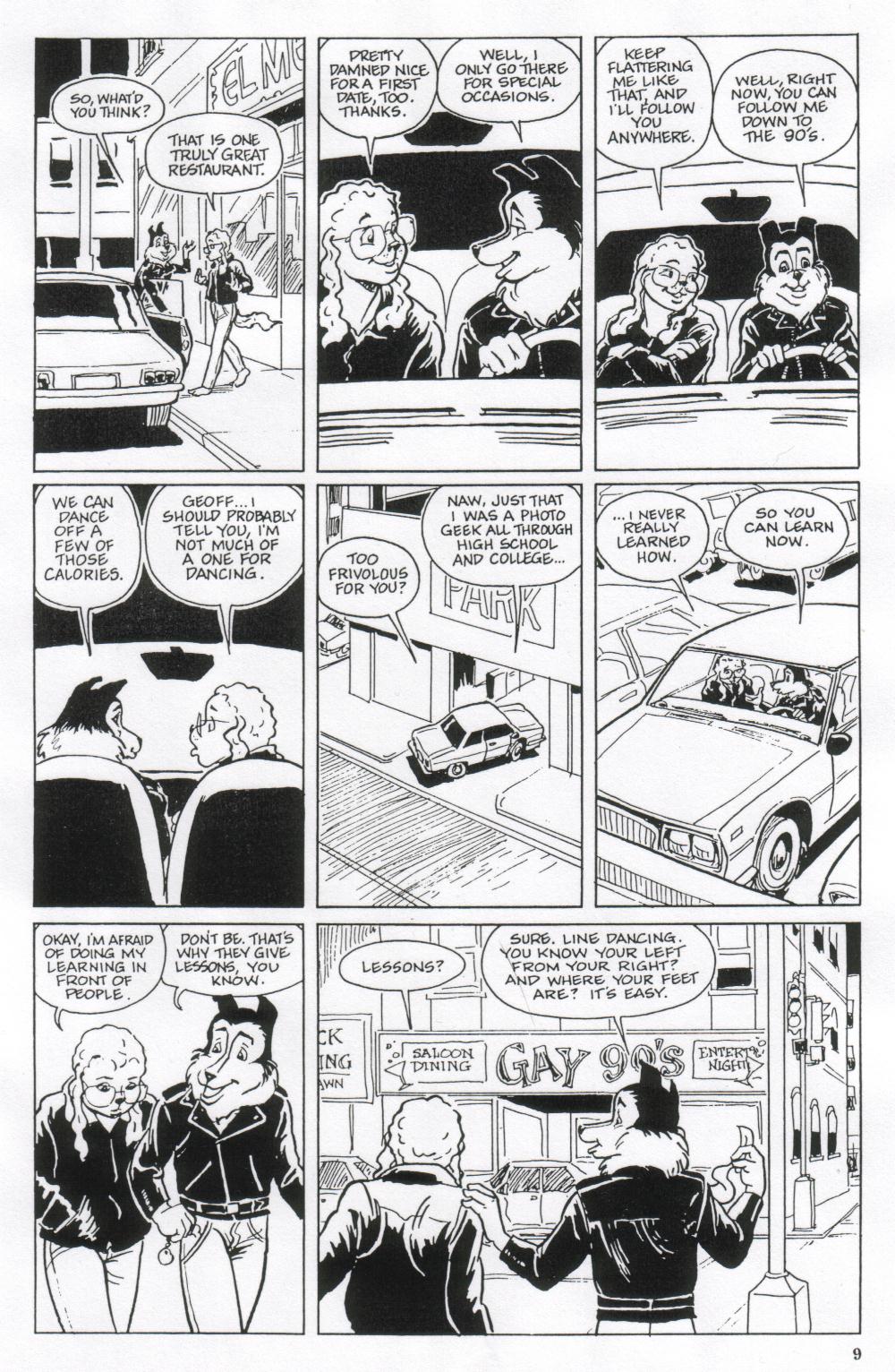 Omaha the Cat Dancer - Volume #6 page 9 full