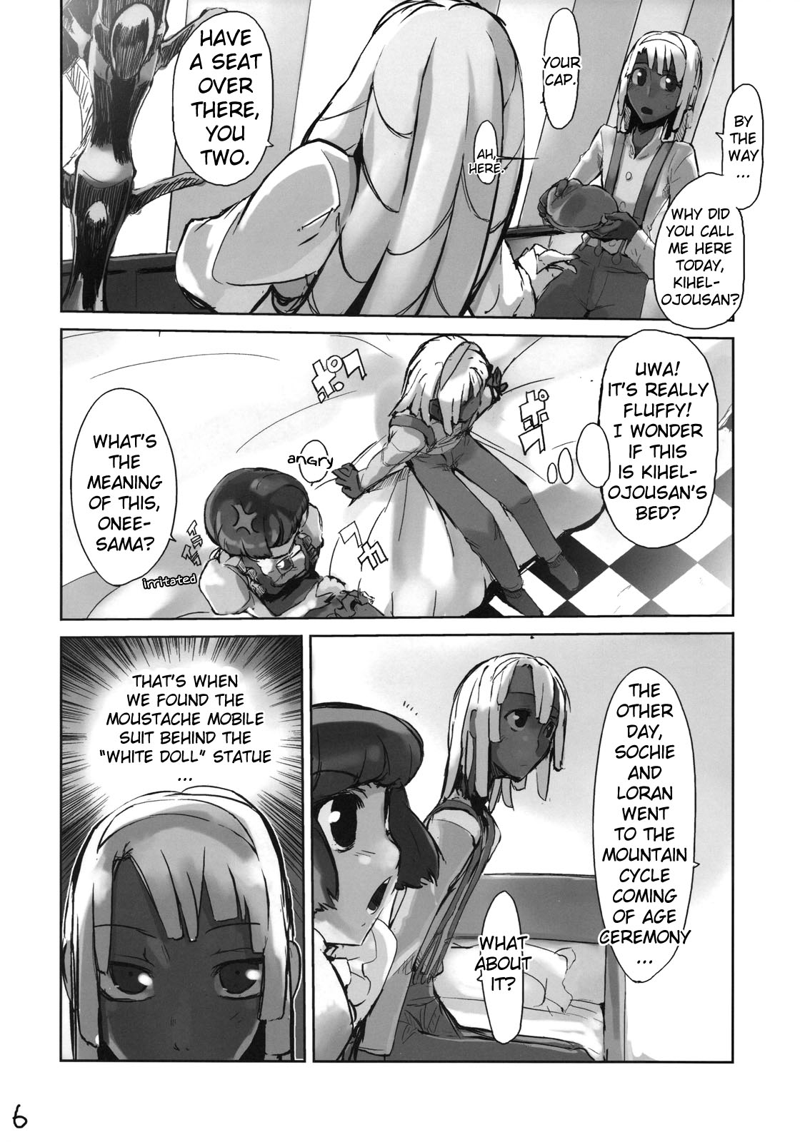 Moustache of white doll page 5 full