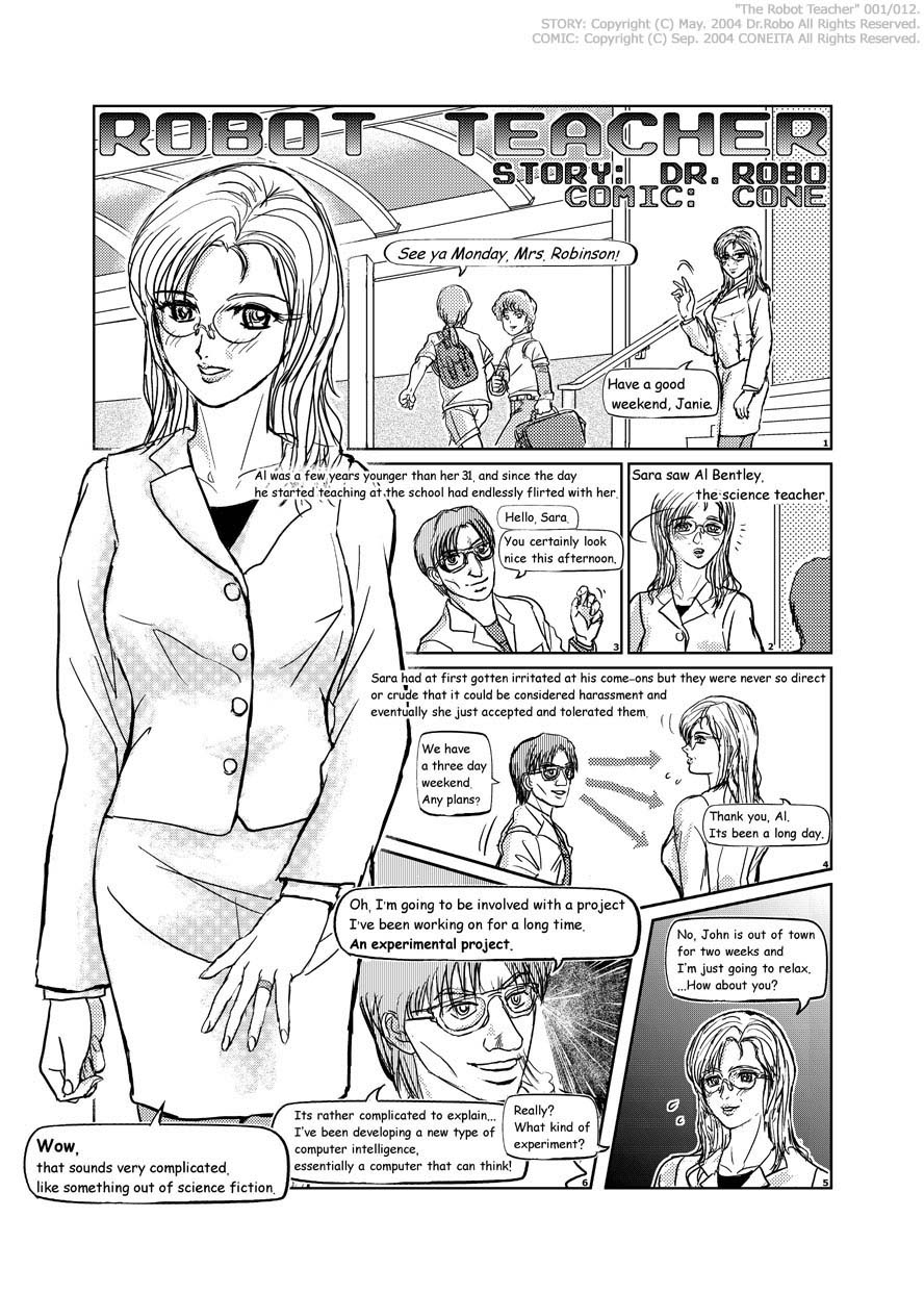 Robot Teacher page 1 full
