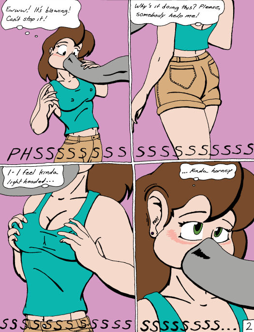 Girl into Elephant page 2 full