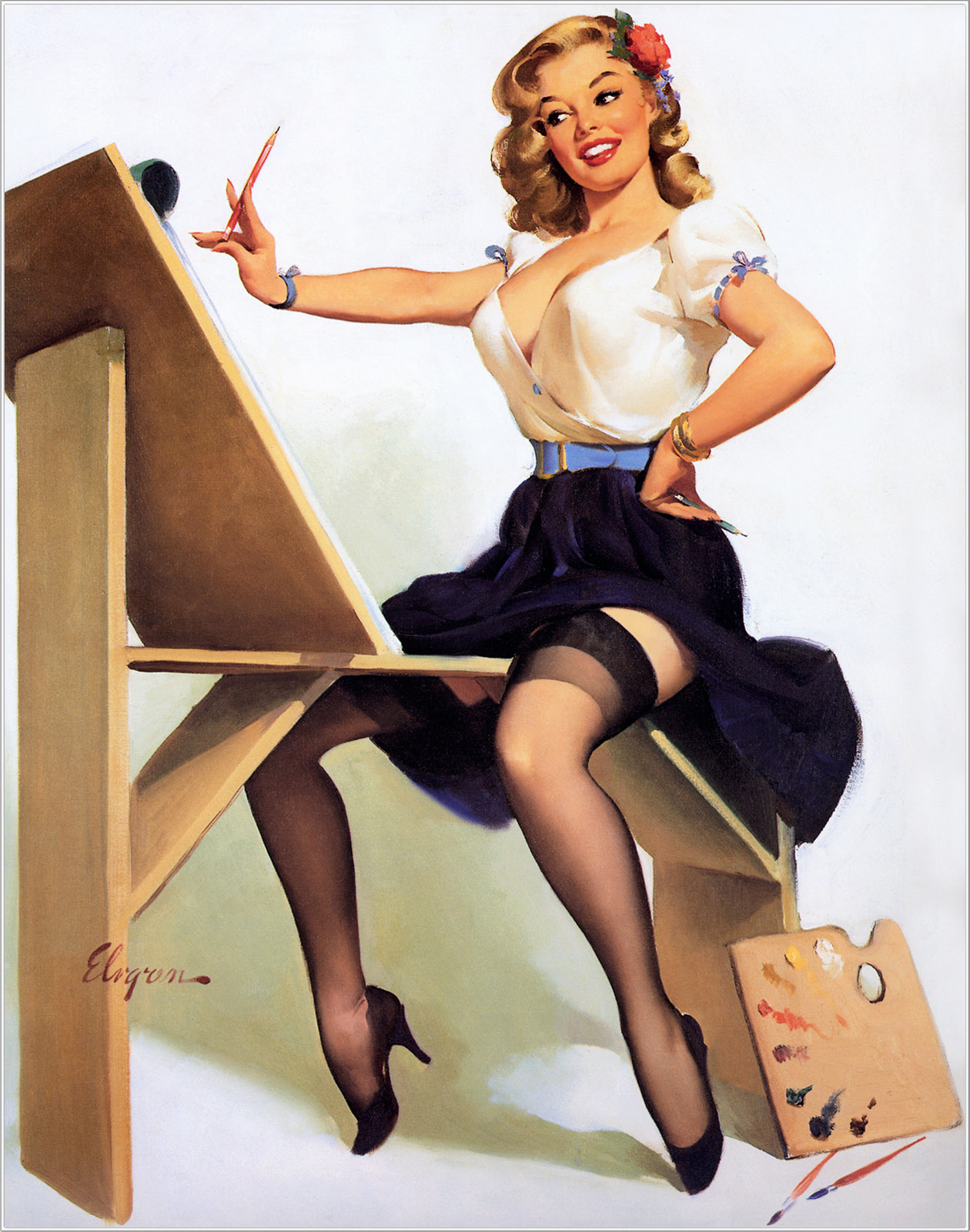 Pin-up Girls page 1 full