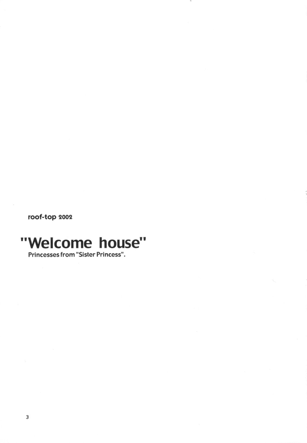 Welcome House page 2 full