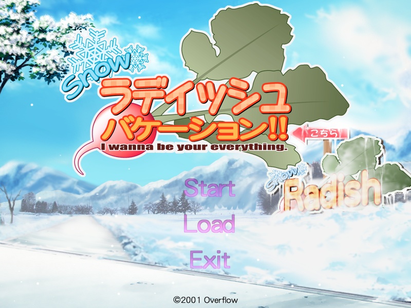 Snow Radish Vacation!! page 1 full
