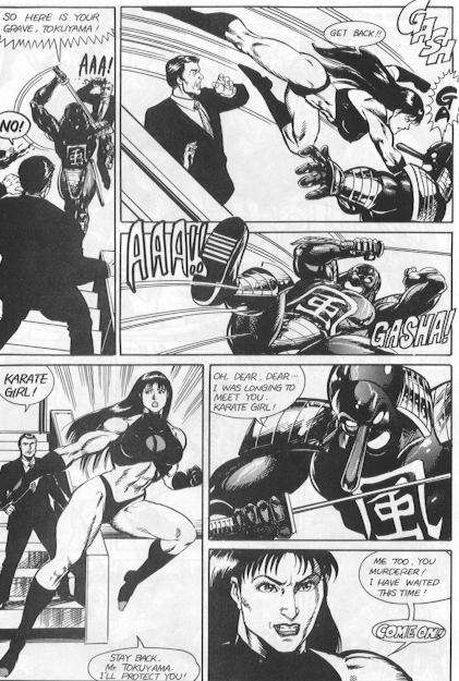 Karate Girl #4 page 7 full