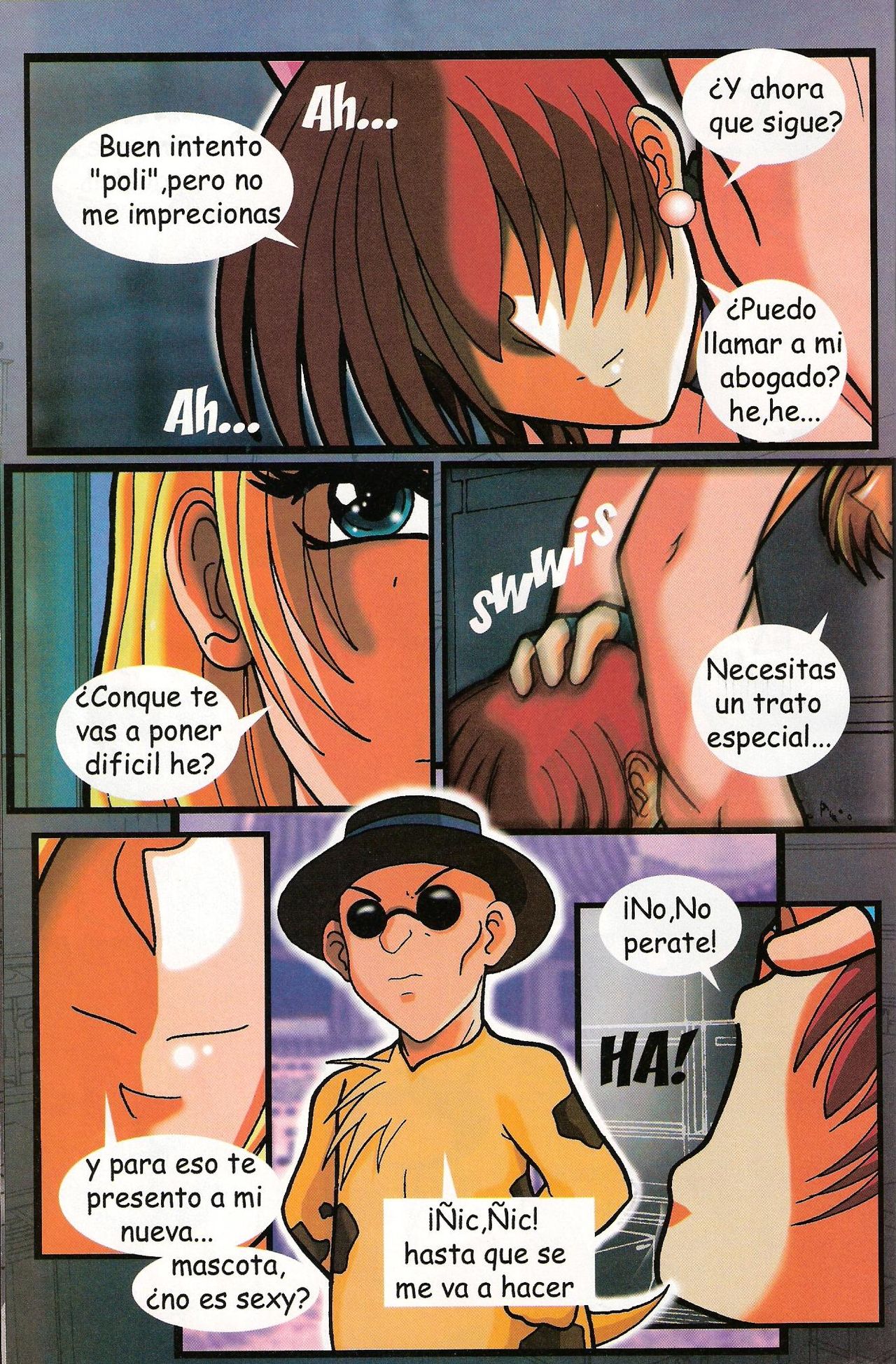 Queen of Fighters MiniStories page 5 full