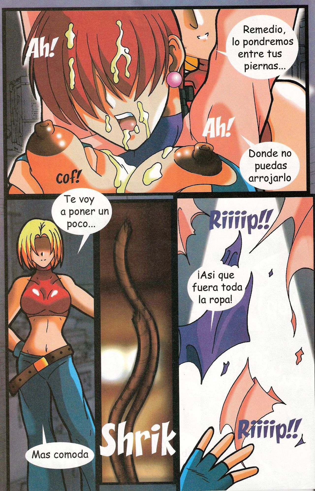 Queen of Fighters MiniStories page 7 full