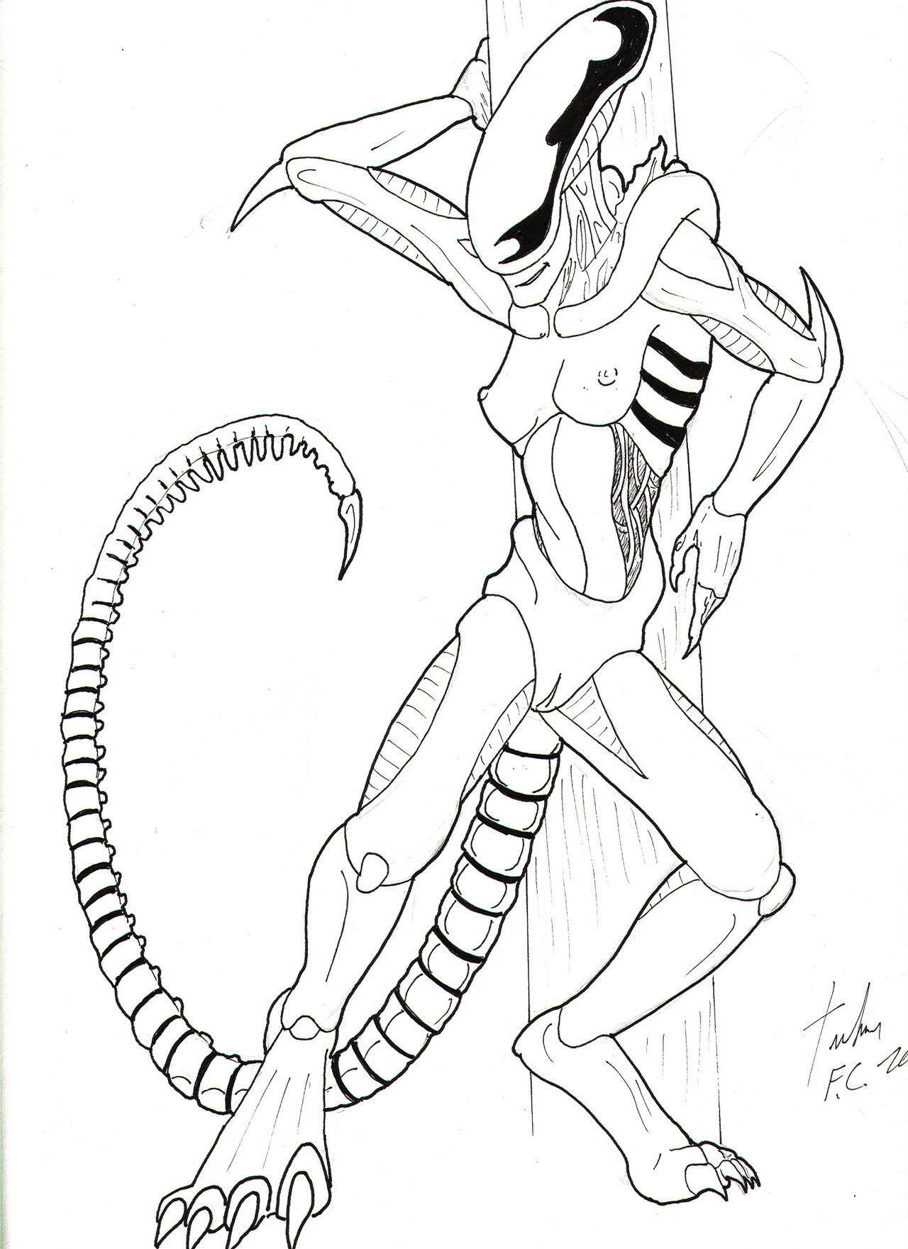 Alien and predator page 4 full