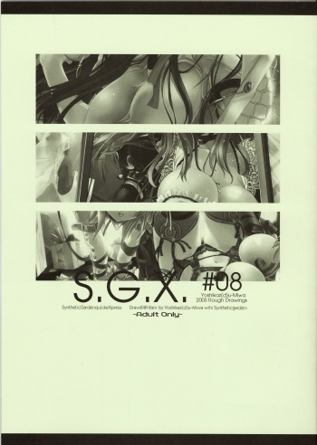 S.G.X. #08 cover