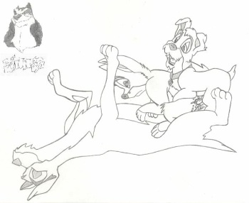 eclipse's cache - Lady and the Tramp cover