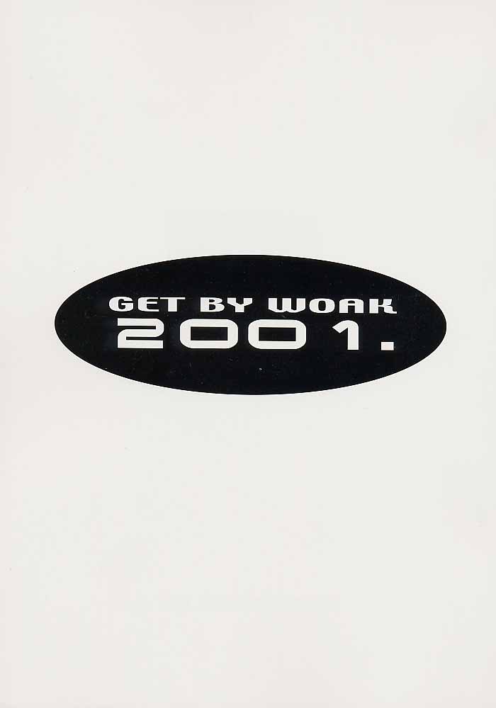 GET BY WORK 2001. page 1 full