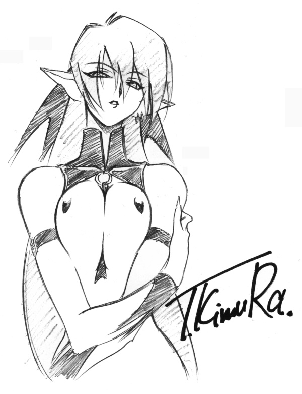 Harlem Blade CG &amp; Original Art Book page 6 full
