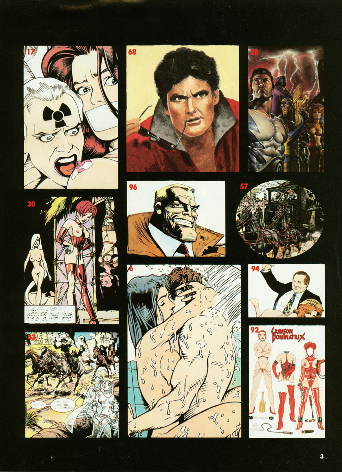 Penthouse Mens Adventure Comix #2 page 4 full