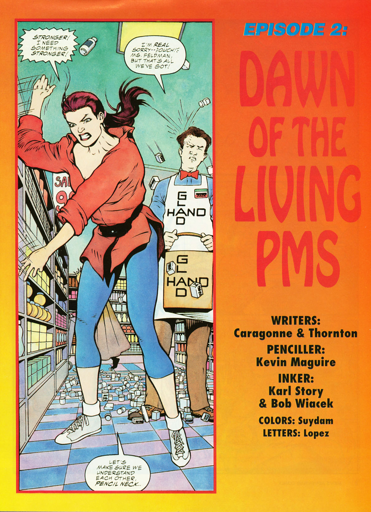 Penthouse Mens Adventure Comix #2 page 7 full