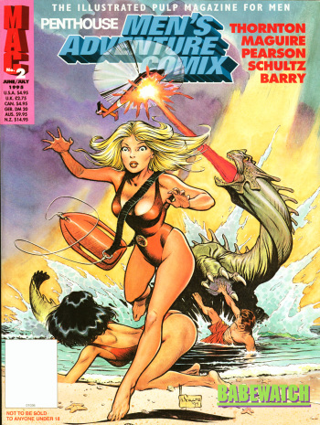 Penthouse Mens Adventure Comix #2 cover
