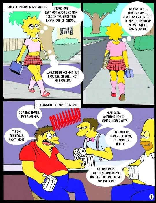 The Simpsons page 1 full