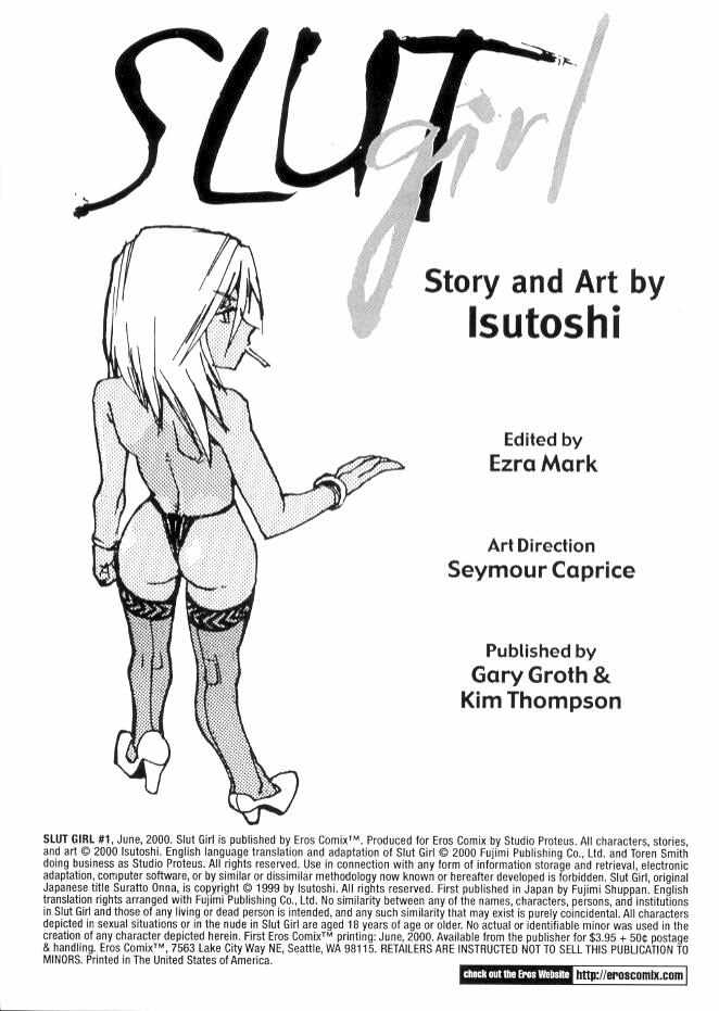 Slut Girl #1 page 2 full