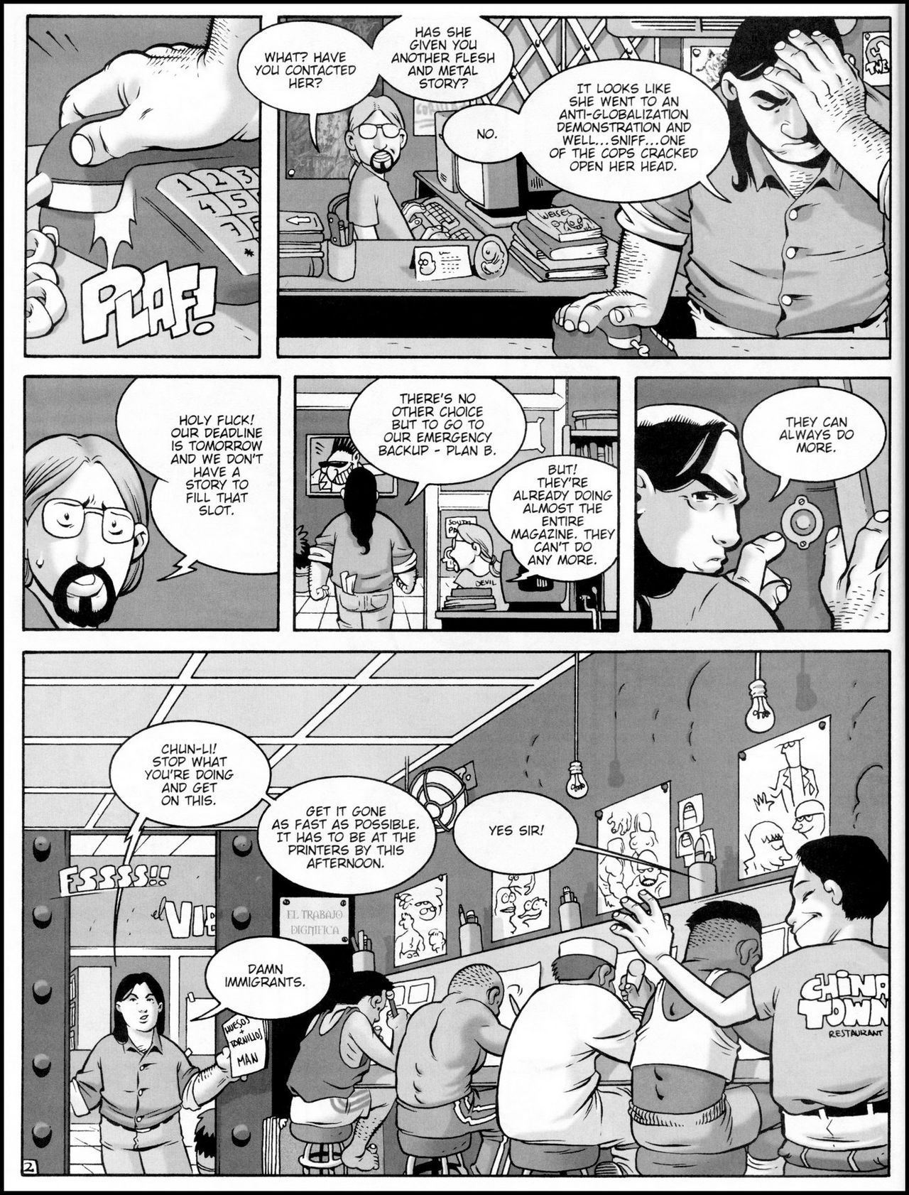 Flesh &amp; Metal - Volume #2 page 10 full