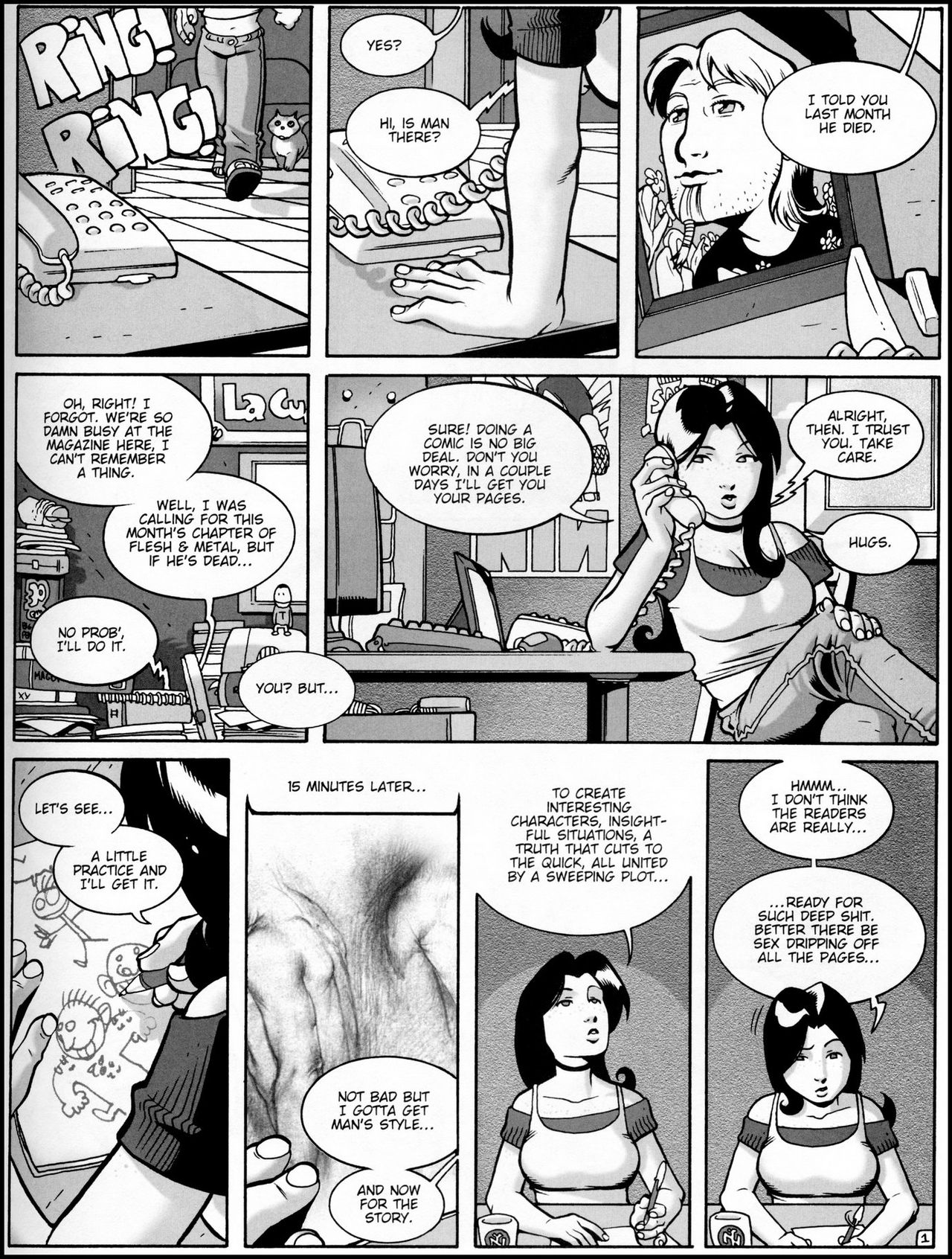 Flesh &amp; Metal - Volume #2 page 3 full