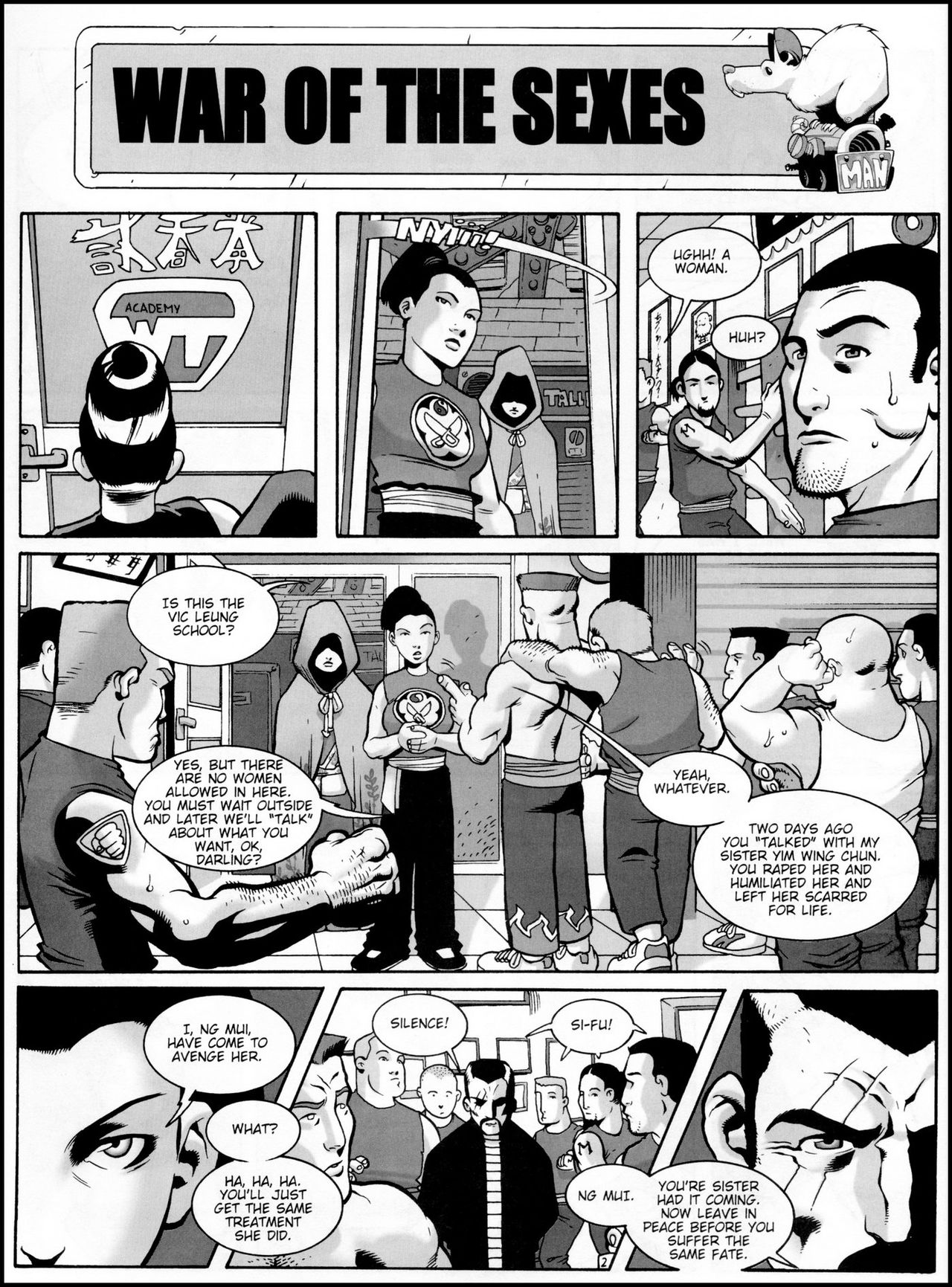Flesh &amp; Metal - Volume #2 page 4 full