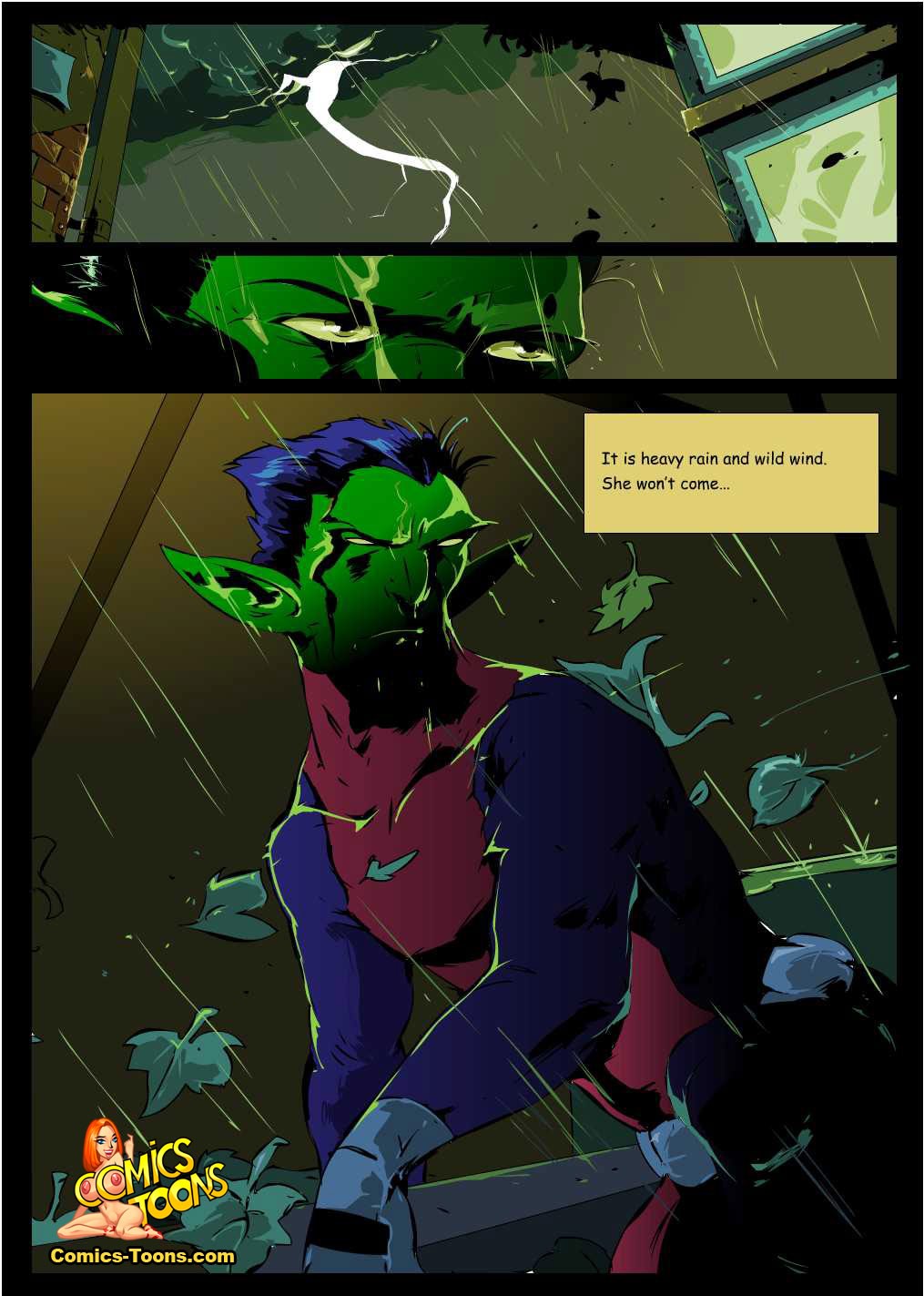Teen Titans #2 page 1 full