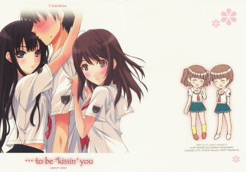 ...to be ''kissin' you cover