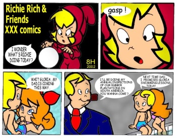 Richie Rich and Friends XXX Comics cover